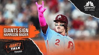 Celebrity Giants Talk: How Harrison Bader instantly improves San Francisco's defense | NBCS Bay Area Profile