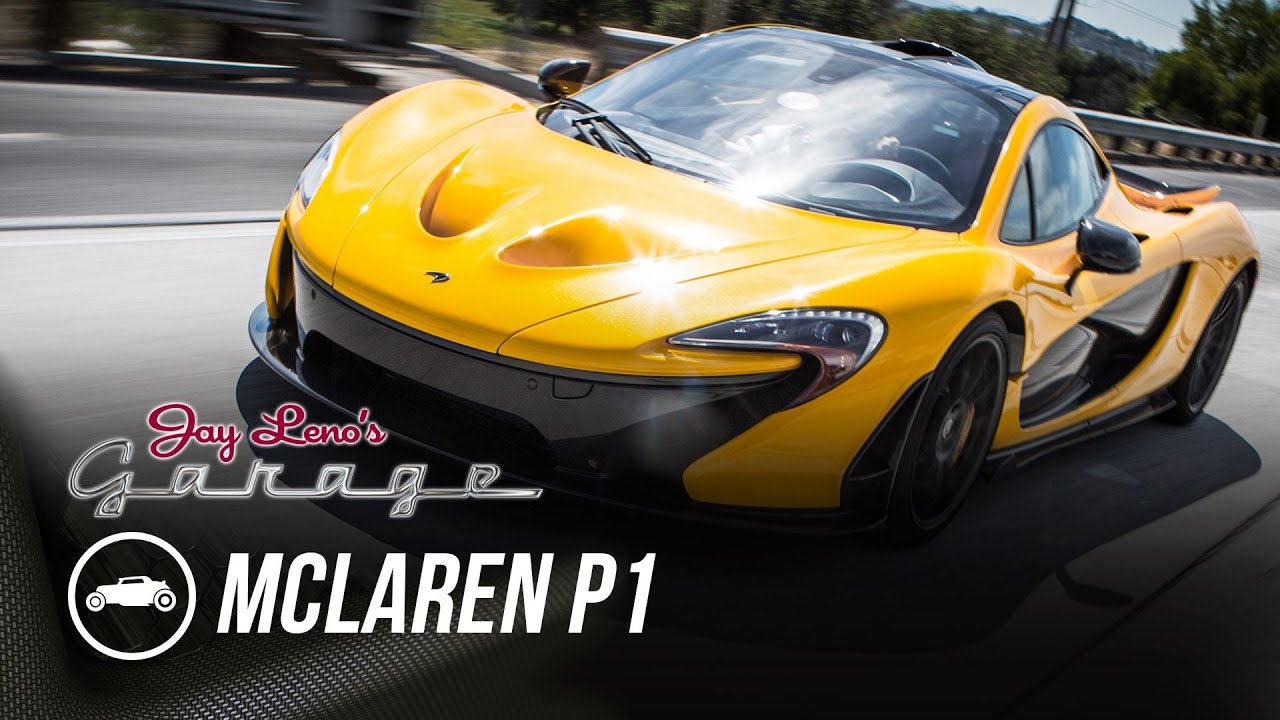 Jay Leno Gets First Mclaren P1 Drives The Heck Out Of It On