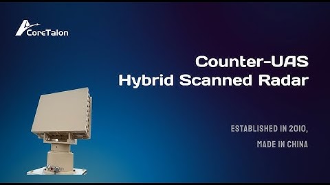 CoreTalon 360° M-Scan Drone Detection Radar | Long-Range UAV Detection & Tracking System