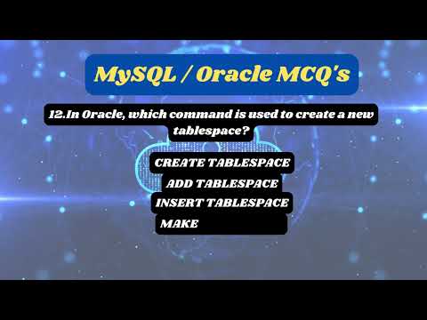 MySQL | Oracle | Database Management | SQL | Database Systems | Database Admin | Data Management |