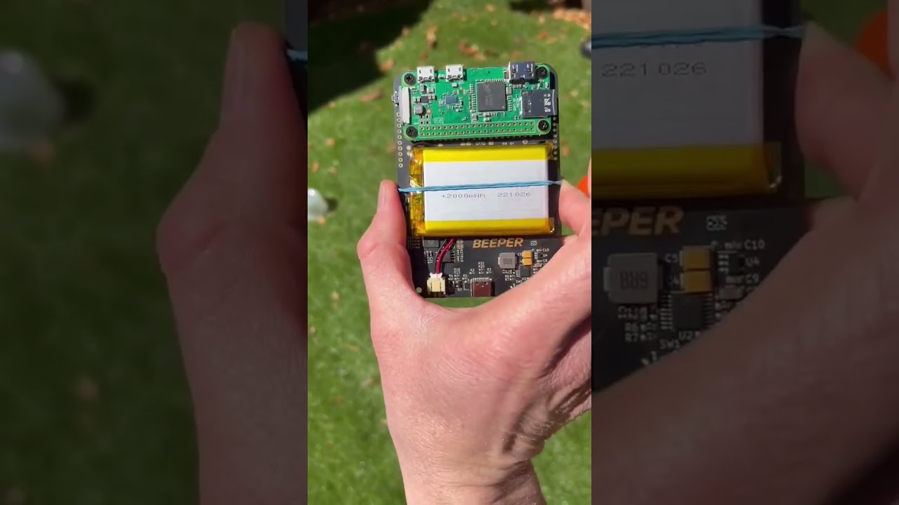 Beepberry Device With Raspberry Pi Zero And BB Keyboard Sqfmi