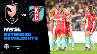 Angel City FC vs. Kansas City Current | NWSL Extended Highlights | 4/26/24 | Prime Video