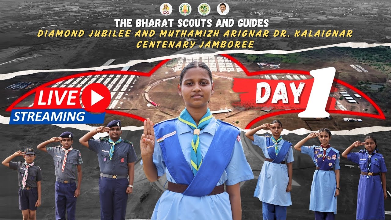 Inaugural Diamond Jubilee & Muthamizh Kalaignar Centenary JamboreeJamboree | 28.01.2025 | DAY 1