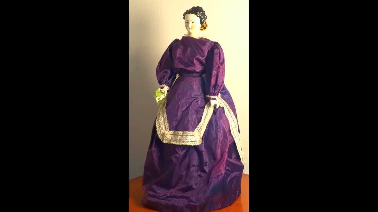 Vintage / Antique Emma Clear China Head Doll