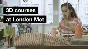 3D courses at London Met