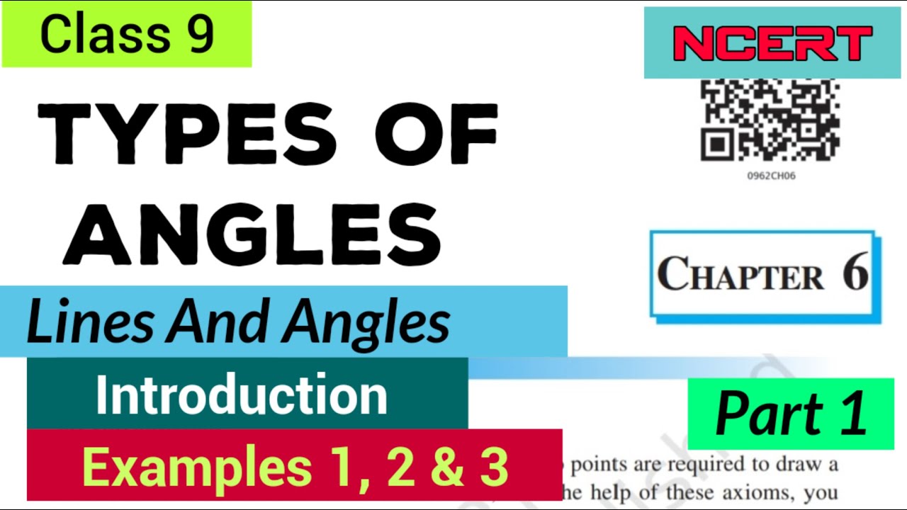 Lines and Angles Introduction & Examples 1, 2 & 3 YouTube
