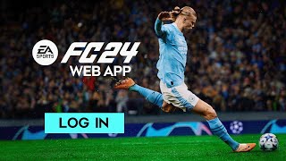 EA FC 24 ULTIMATE TEAM WEB APP HYPE! THE EA FC 24 JOURNEY STARTS HERE!