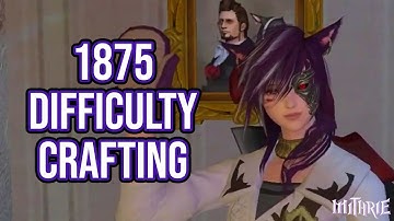 FFXIV 2.45 0466 Expert Crafting (1875 Difficulty)