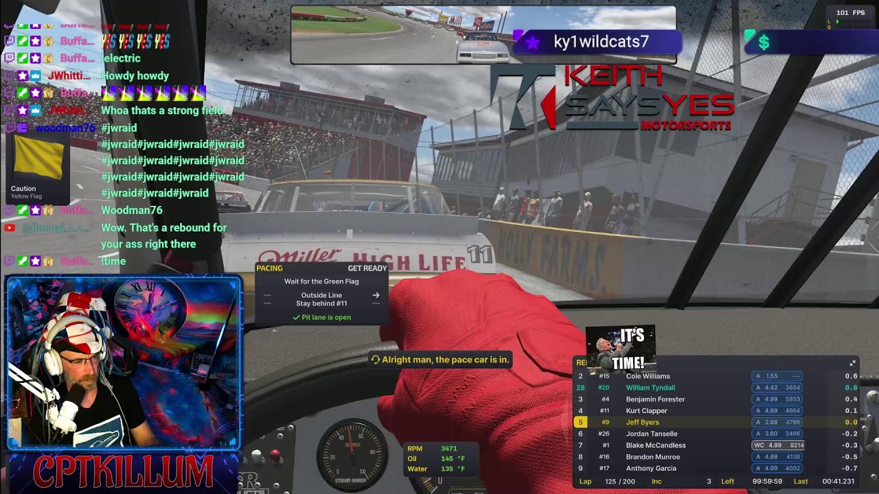 iRacing 5k oval irating WNIS North Wilksboro Fixed Setup