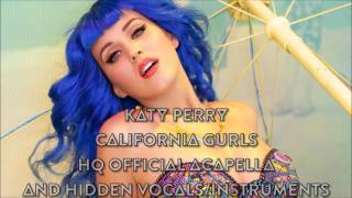 Katy Perry - California Gurls ft. Snoop Dogg (Official Acapella & Hidden Vocals/Instruments)