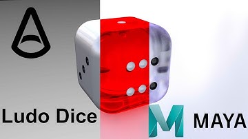 Ludo Dice Model in Autodesk Maya 2020| 3DA Bangla Arnold Render