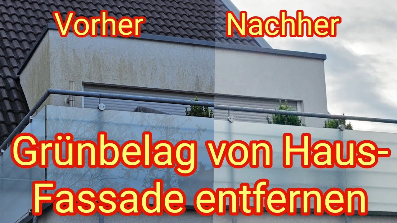 Hauswand Grunbelag Entfernen
