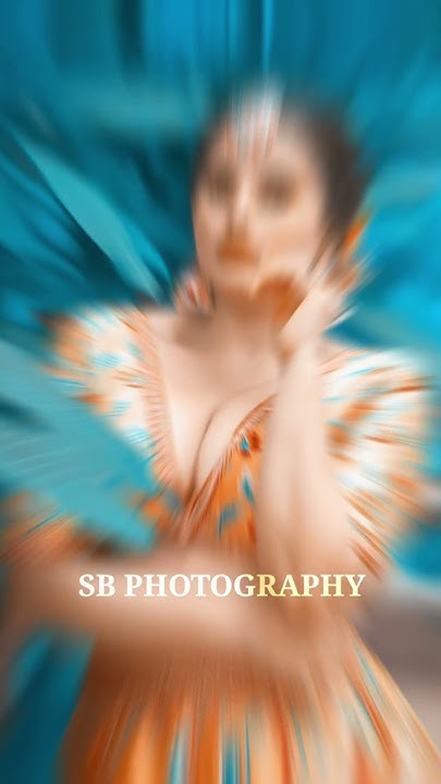  Moody Blue and Soft orange photo editing #shorts #sbphotography - YouTube