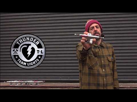 Thunder Team Lights Skateboard Truck Review with Frank Gerwer - Tactics