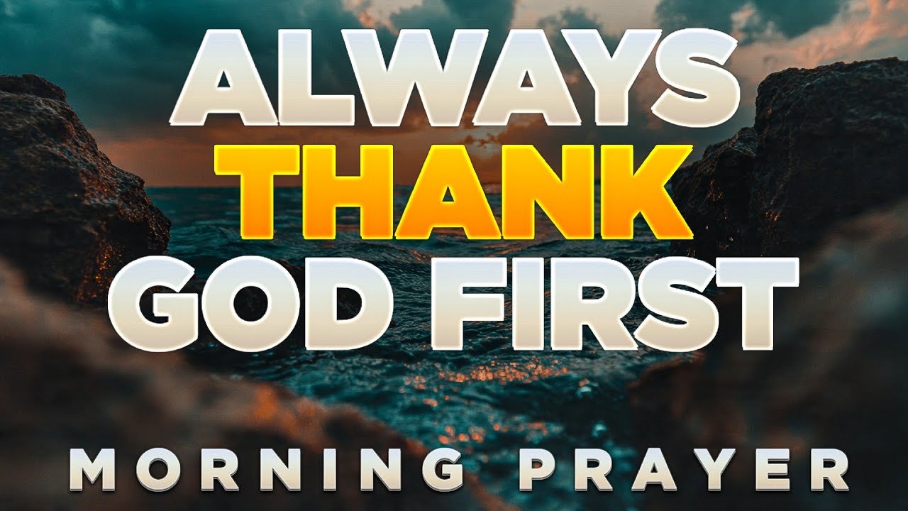 Before You Start Today, Pause and Thank God | Trust God One Step at a Time