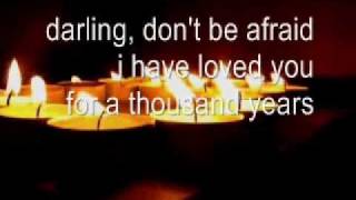 A Thousand Years - Christina Perri Lyrics chords