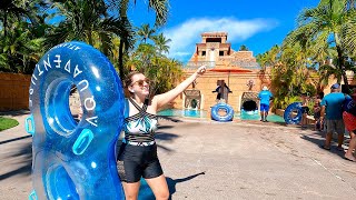 Atlantis Water Park in Nassau  Aquaventure Oasis Excursion  Royal Caribbean Cruise Vlog