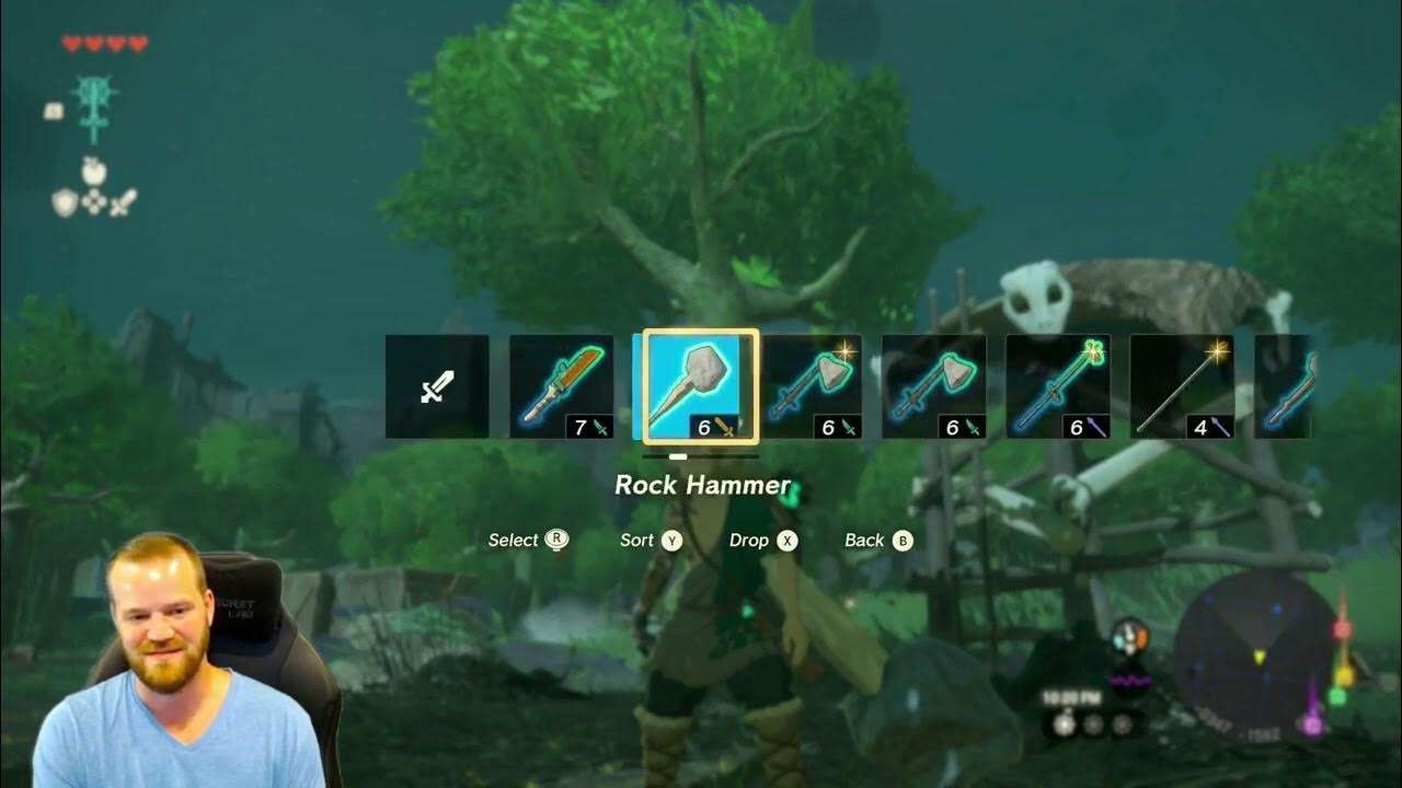 Bokoblin Moblin Tree Fight Zelda Tears of the Kingdom YouTube