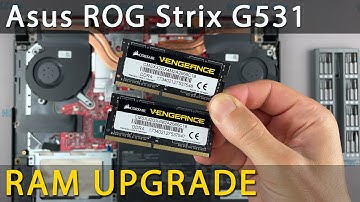 Asus ROG Strix G531 RAM Upgrade and Install - Your Step-by-Step DIY Guide!