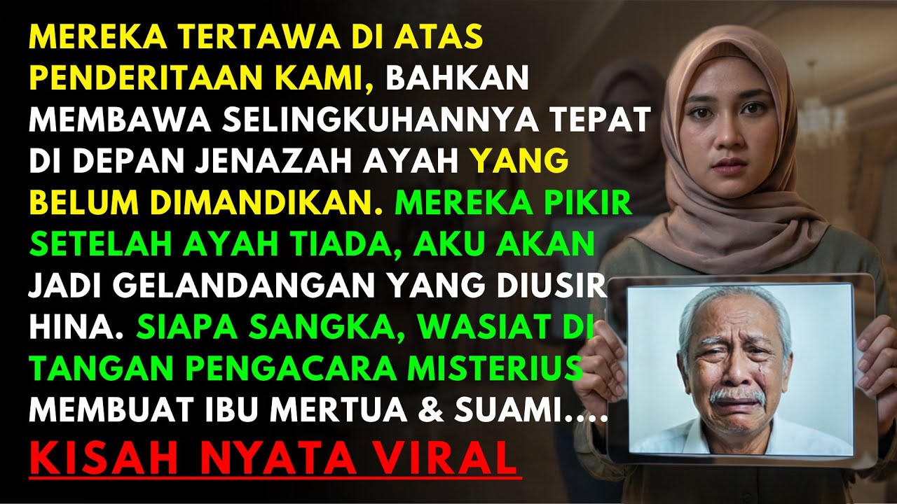 SUAMI BAWA PELAKOR SAAT AYAH MERTUA SAKRATUL MAUT ~ 1 JAM SETELAH PEMAKAMAN MEREKA MENANGIS DARAH..