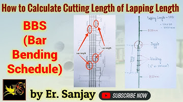 Lapping Length/ Lap length in Column BBS[ Bar Bending Schedule]#civilengineer#building#construction