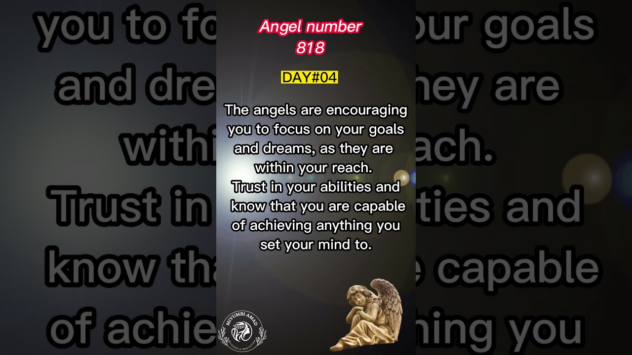 Why You See 818 What ANGEL NUMBER 818Mean Listern Angelnumber Loa