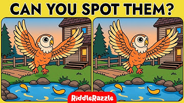 Spot 3 Differences! Hard Brain game / Try This 10-Minute Brain Workout