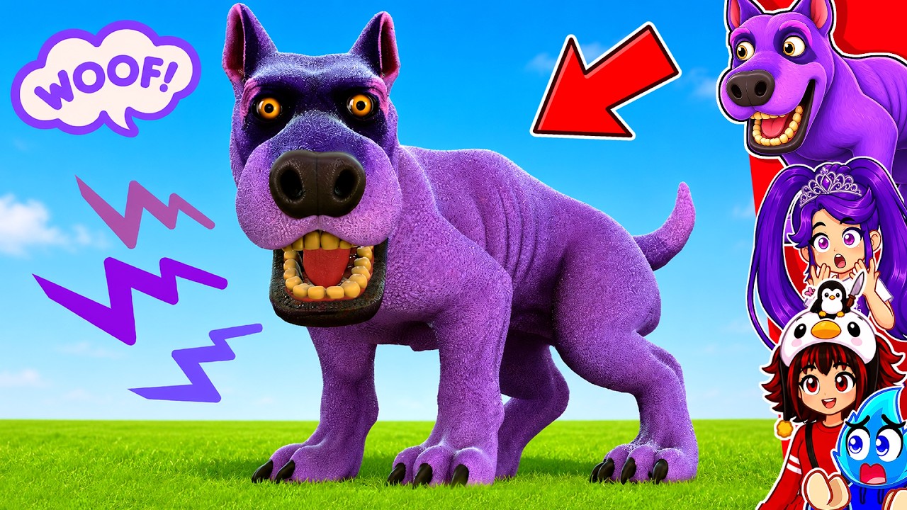 WE FOUND PEPPER THE GIANT PURPLE DOG IN GMOD..