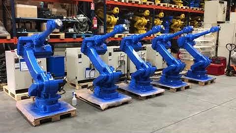 YASKAWA MOTOMAN EH80 NX100 in EUROBOTS
