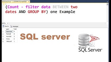 How to use group by and filter data between two dates in SQL Server in just a few minutes