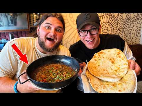 American has FIRST CURRY in Birmingham, England (He's over 30)