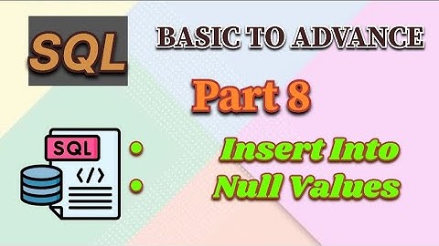 SQL INSERT INTO vs NULL Values Explained! (Single vs Multiple Rows) #sql #sqlforbeginners