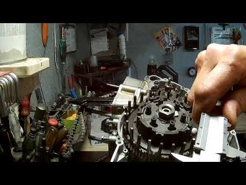 Husqvarna FE 350 Мотор и Коробка передач. Правильная сборка часть2.