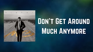 Michael Bublé - Don&#39;t Get Around Much Anymore (Lyrics)