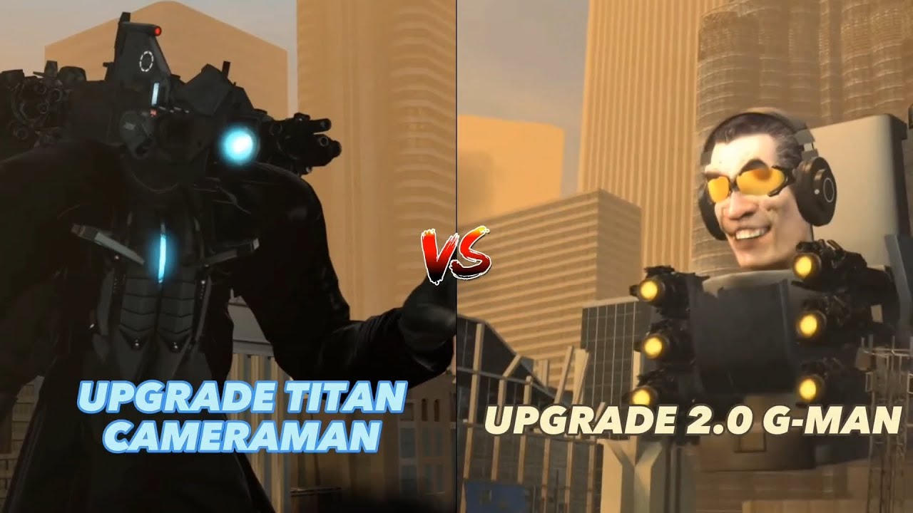 Titan cameraman upgraded vs gman 4.0 #edit #viral #skipiditoilet #der