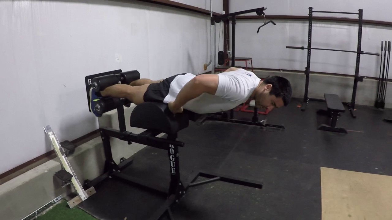 Back Extension Using Table How To: Back Extension - YouTube