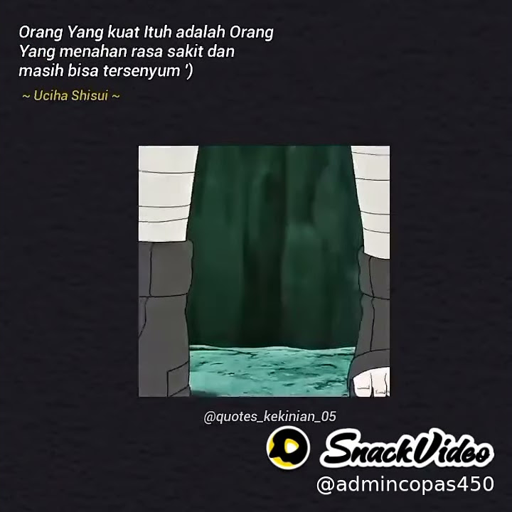 Story wa uchiha shisui