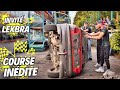 Course indite dans une casse auto avec lexbra  qui survivra