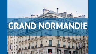GRAND NORMANDIE 4* Франция Париж обзор – отель ГРАНД НОРМАНДИЕ 4* Париж видео обзор