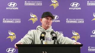 Mike Zimmer's discusses the Vikings' progress