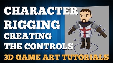 10 Character Rigging, Control Creation - 3D Dungeon Tutorial Series