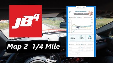 JB4 1/4 Mile Time On My A90 Supra (DRAGY)