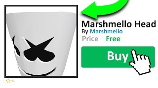 How To Get The Marshmello Head In Roblox Youtube - marshmello t shirt free roblox