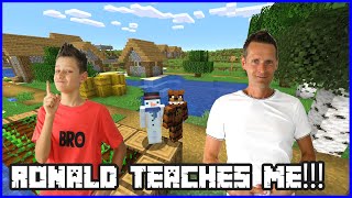 Ronald Teaches me Minecraft in His Realm!