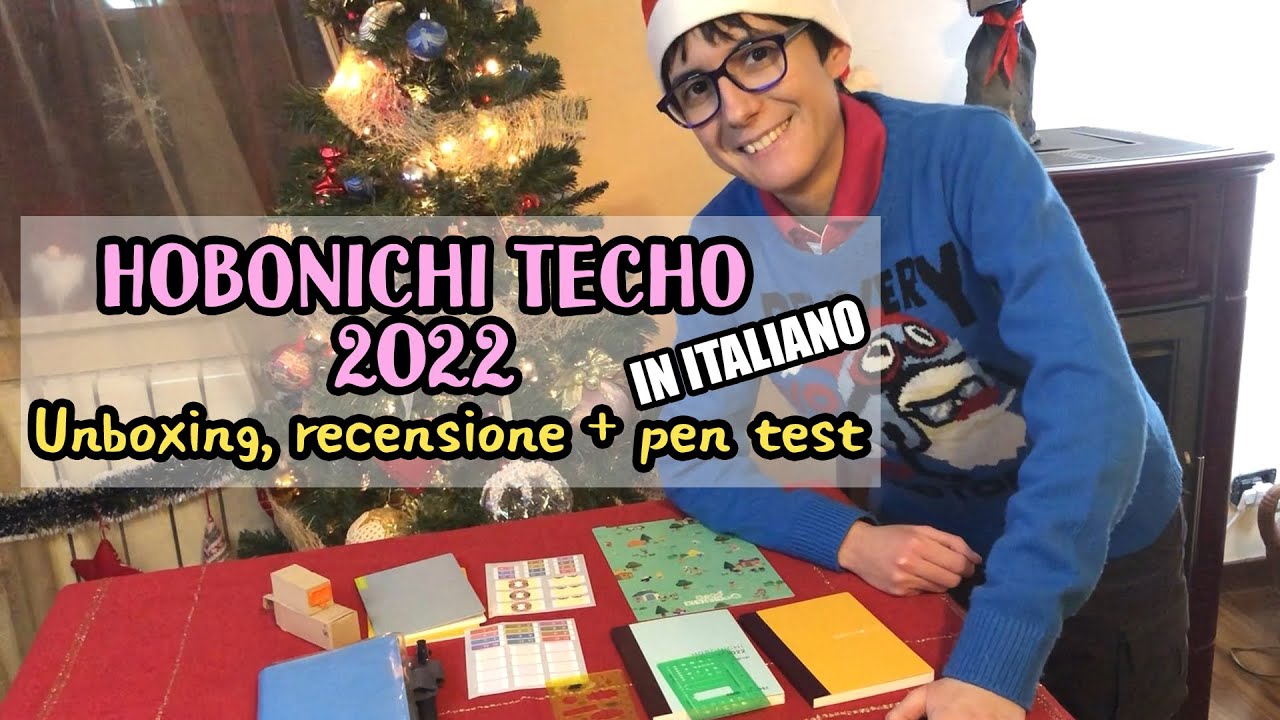 Hobonichi Techo 2022 |  Unboxing e recensione + pen test [in italiano]