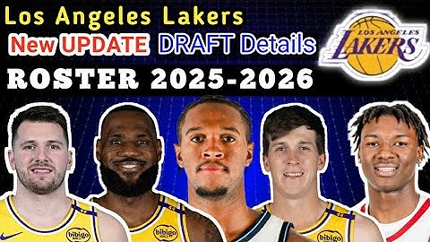 NBA draft 2025 - los angeles lakers ROSTER UPDATE | los angeles lakers news update today | #LAL