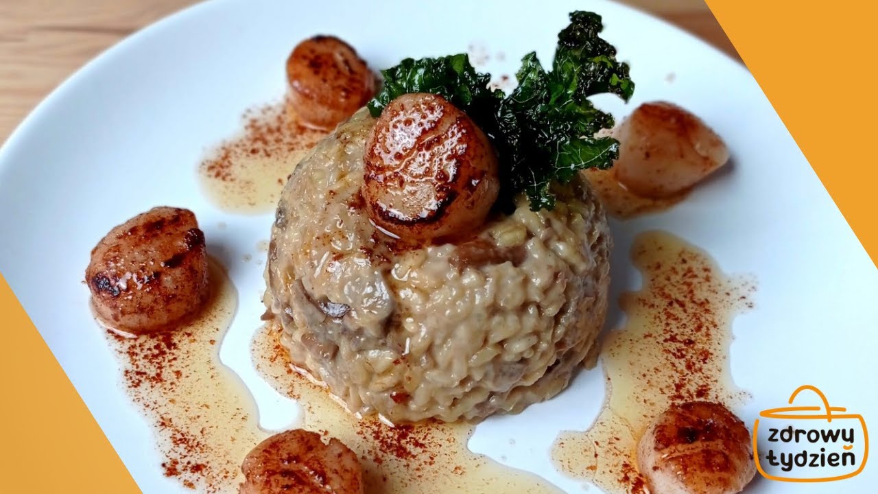 Mikołaj Rey gotuje w Zdrowym Tygodniu - konkursowe Risotto grzybowe