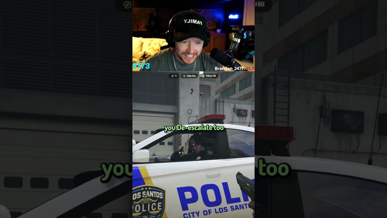 Mexican Stand off with Police in GTA RP! 😂💀