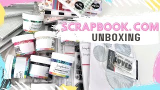 Unboxing new products from Scrapbook.com | April 2025