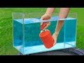 Experiment: Fire Extinguisher Under Water